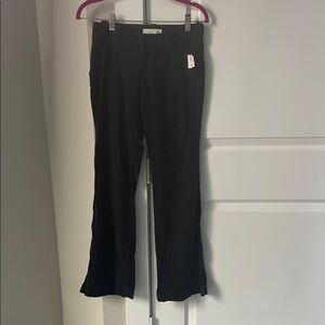 Dark Gray Flared Pants